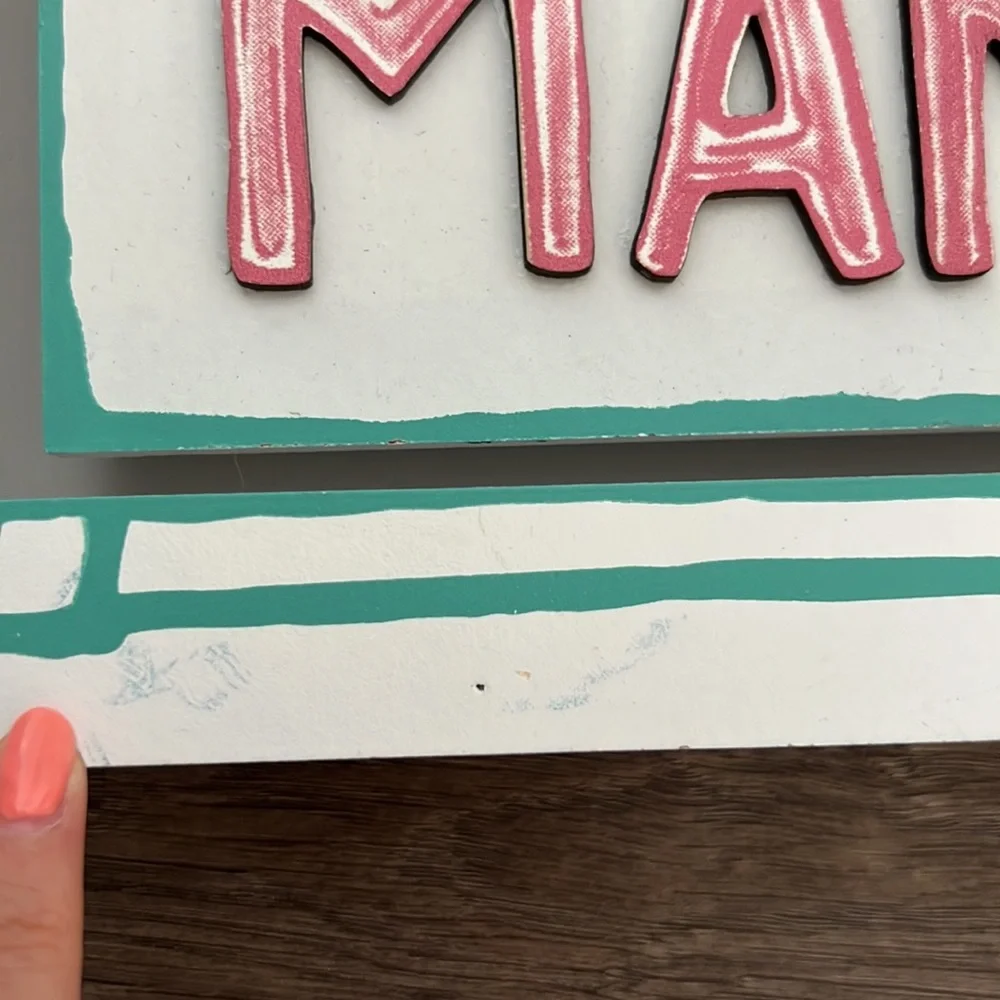 NWT Be The Maker Sign - Classroom Sign - Shelf Decor - Decorative Sign